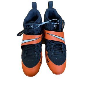 Nike Force Trout 6 Pro Size 13 Metal Baseball Cleats Black/Orange AR9815-800